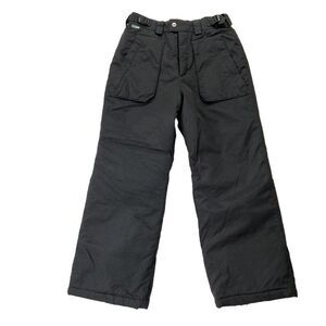 Columbia Ski Snowboard Convert Pants Youth 10/12 Black Winter Insulated Outdoor
